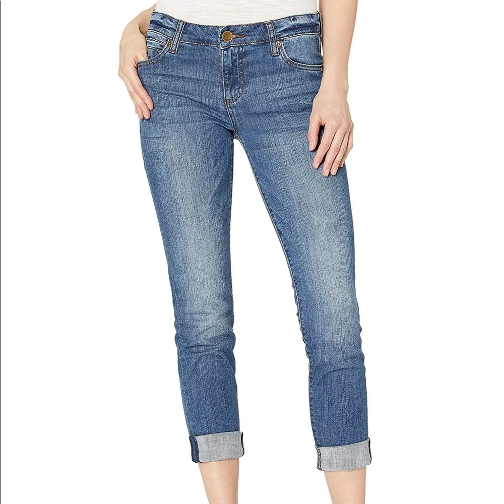 Kut From The Kloth Catherine Boyfriend Jeans - Size 4 Petite